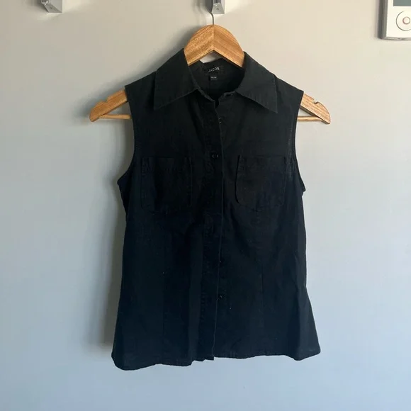 Vintage Jacob Button-Up Tank - Picture 1 of 3